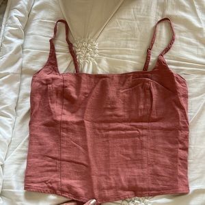Abercrombie Linen Tank